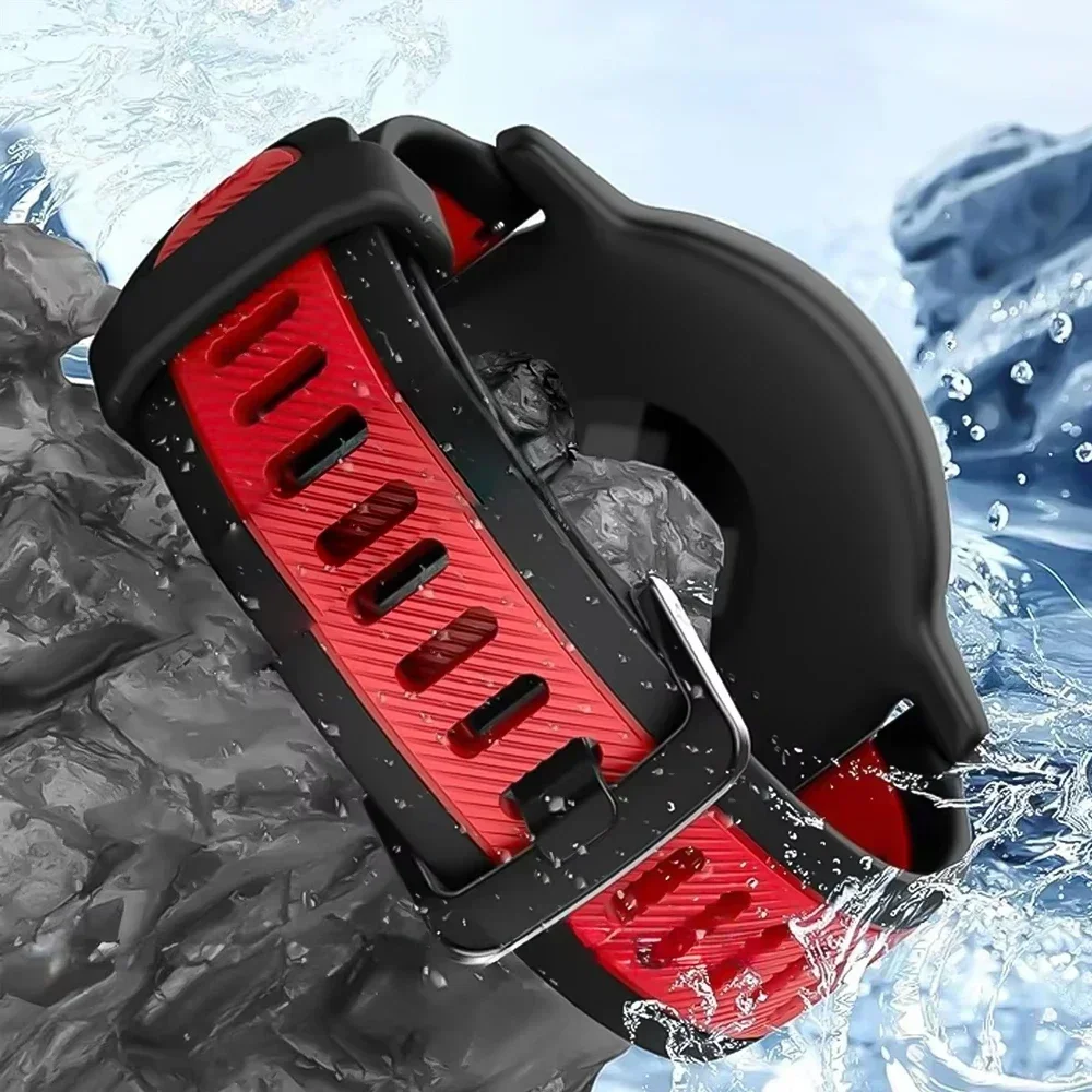 Фото Силиконовый ремешок 18/20/22 мм для Amazfit T-Rex3 Pro 48/44 мм, спортивный водонепроницаемый браслет для Amazfit Helio/Balance 2-1, сменный ремешок №3