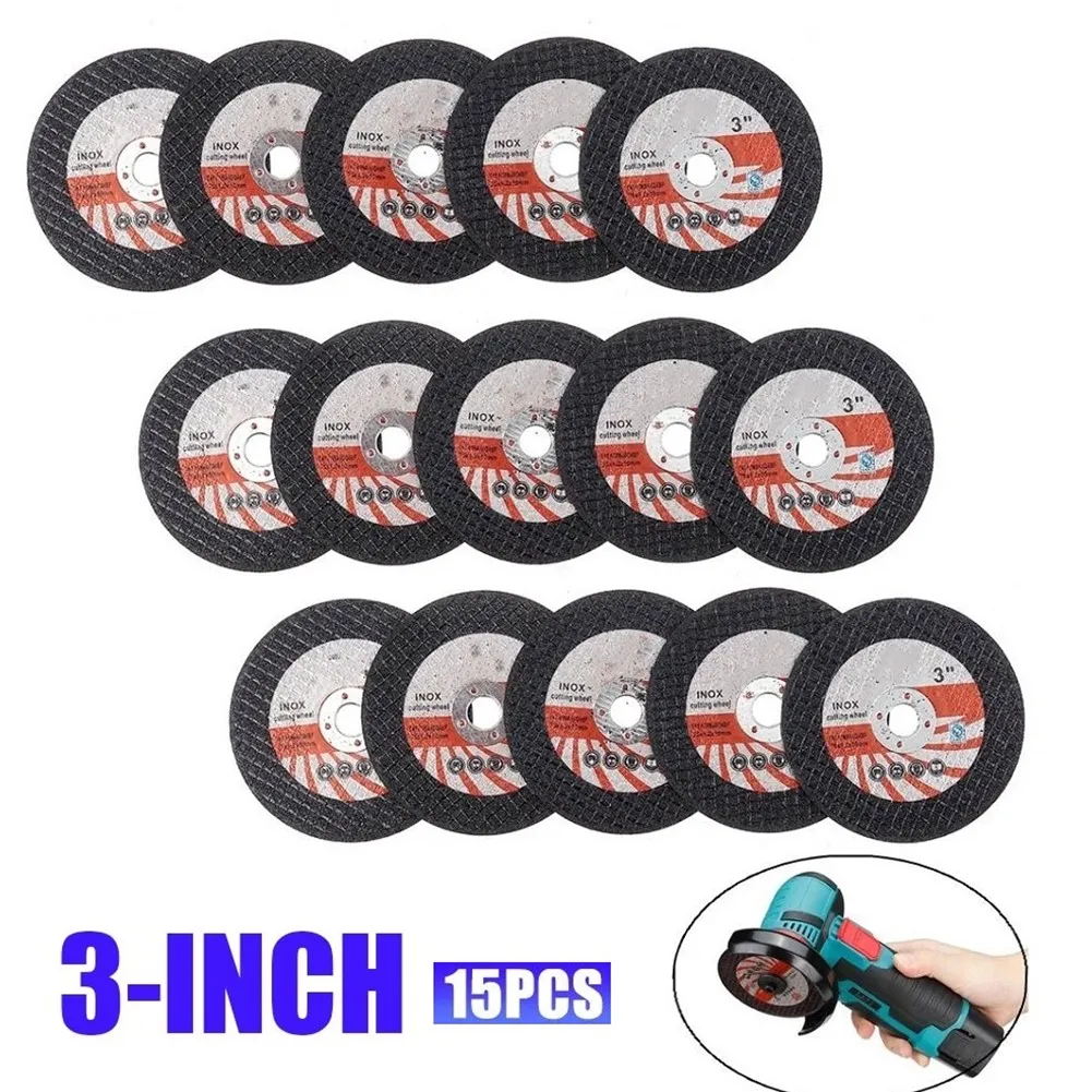 

15*Mini Cutting Disc Circular Resin Grinding Wheel 75mm For Angle Grinder Steel Stone Sanding Disc Cutting Angle Grinding Bit