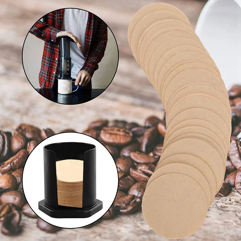 1750 шт. бумажные фильтры круглые одноразовые для кофеварки Aerobie Aeropress и эспрессо