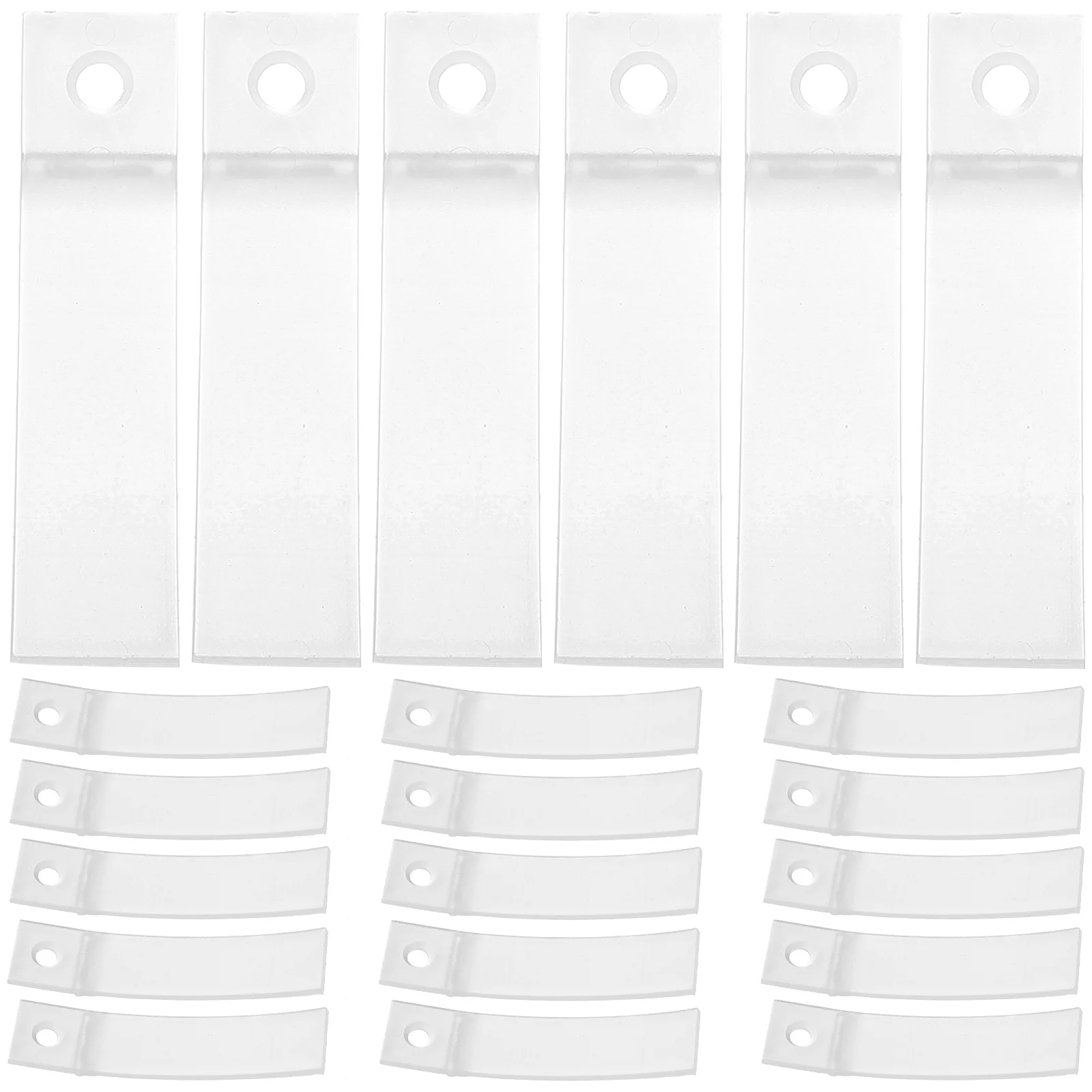 

100pcs Drawer Stopper Drawer Glides Stopper Drawer Plastic Guides Drawer Guides Non- Drawer Stops Drawer Stops