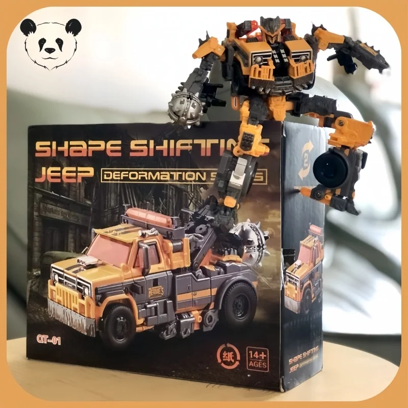 

New Transformers Arrivals Mbm Toy Qt-01 Trap Change 7 Movie Grade Original Big Ko Version Deformation Collection Ornaments Toy