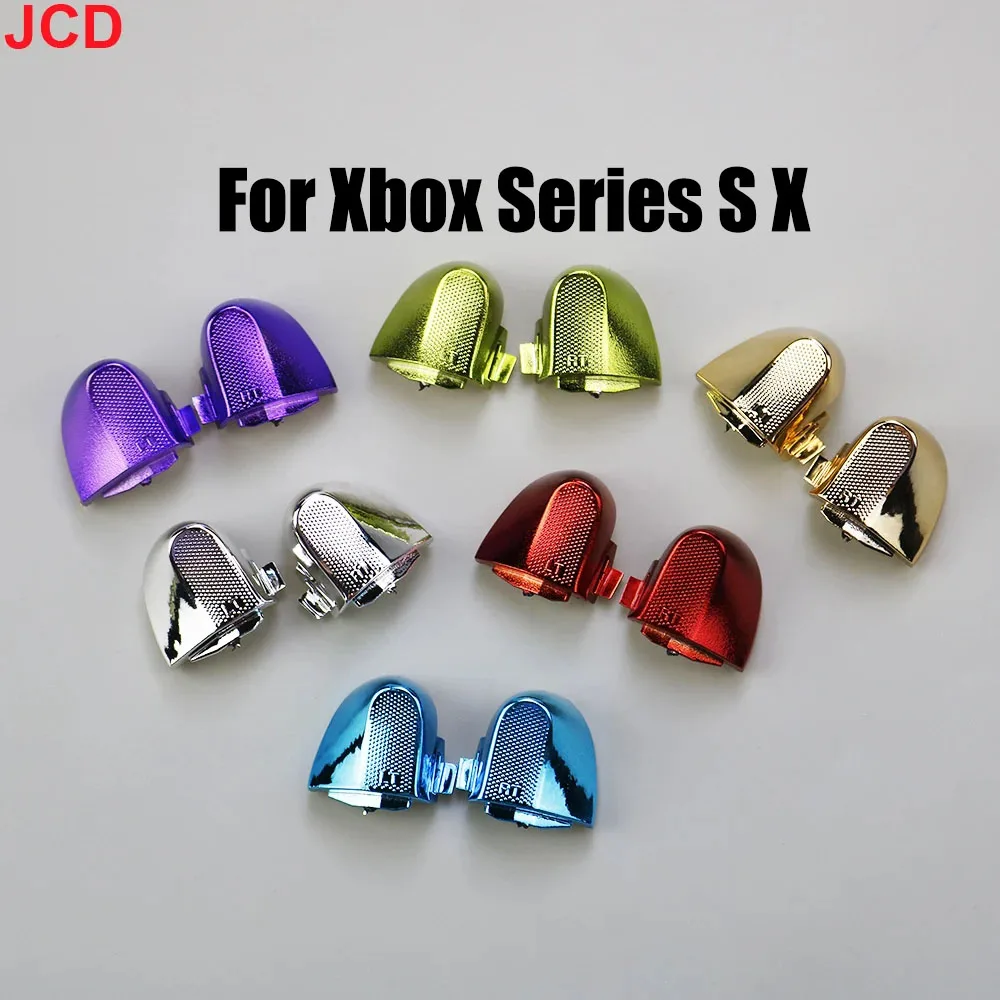 JCD1set для контроллера Xbox серии X S XSX XSS гальванизированный задний бампер RT LT кнопка