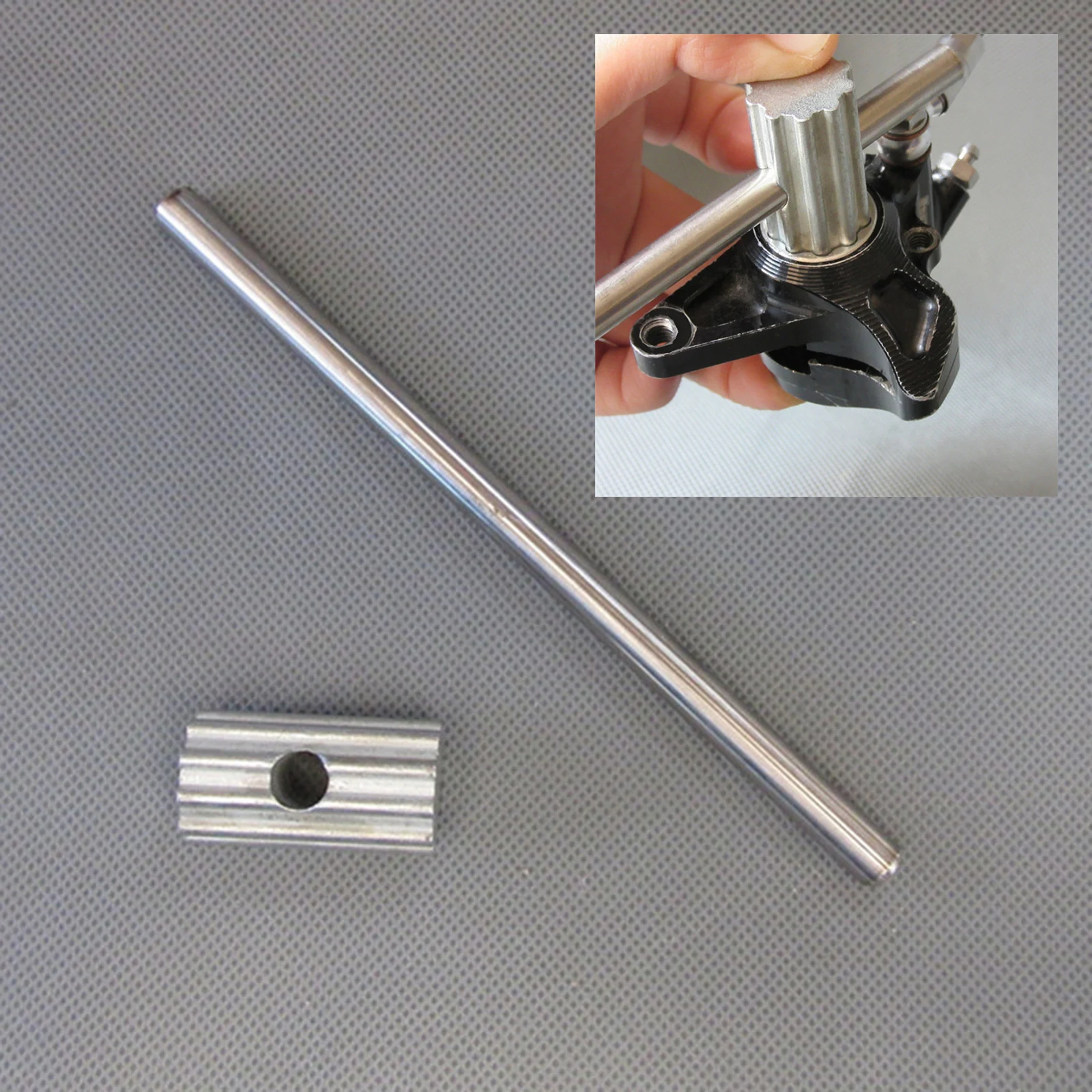 

Инструмент для съемки велосипедный ключ легко установить для Hope TRIAL ZON 10 адаптер для ключа Крышка отверстия велосипеда тормозные суппорты крышка гаечного ключа