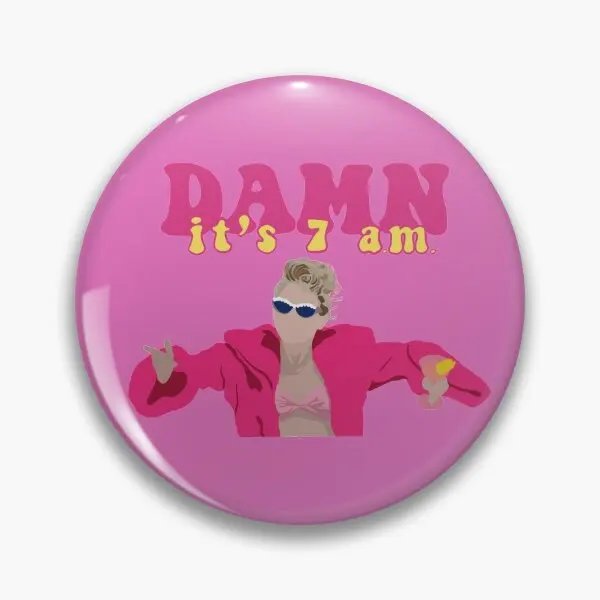 

Мягкая булавка на пуговицу в масштабе 7, брошь на одежду, значок, декор для любимого воротника, креативная булавка на лацкан, женское смешное ...