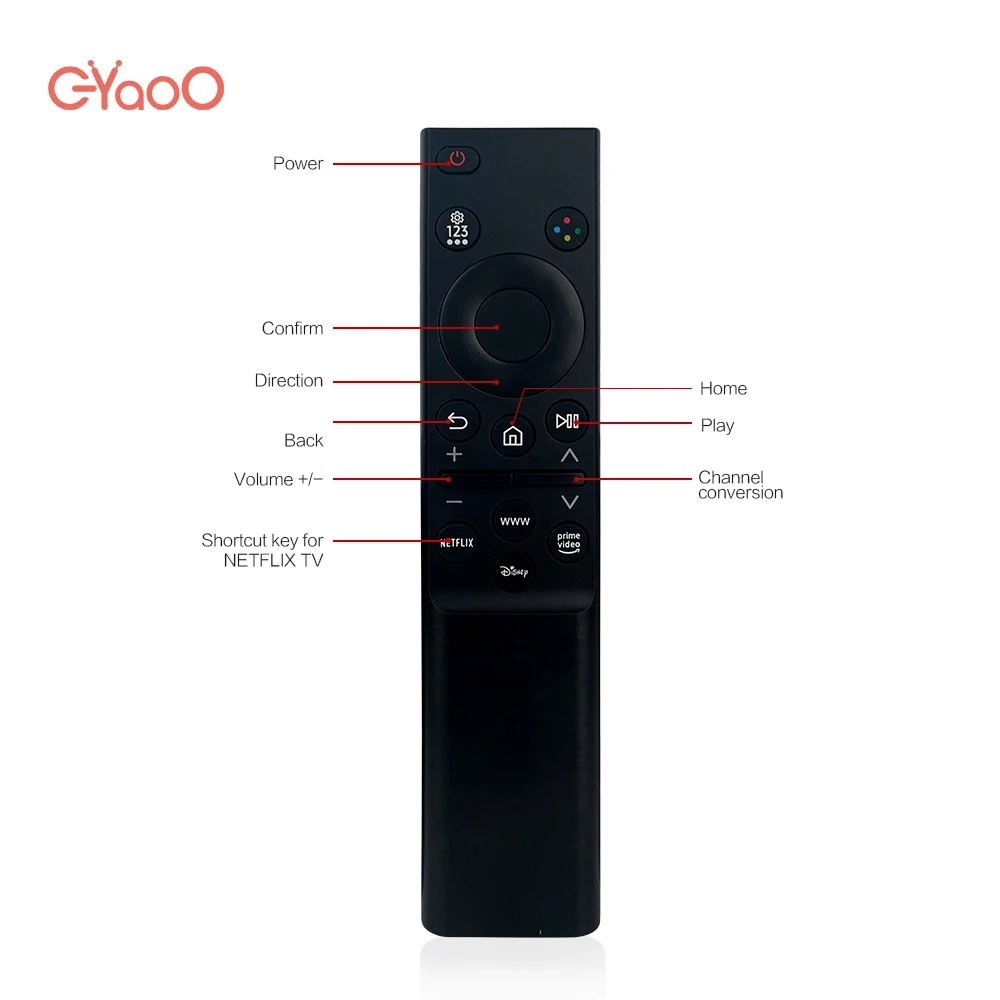 Фото BN59-01388 Универсальный пульт дистанционного управления Smart TV для Samsung Smart TV LED LCD для всех смарт-телевизоров с кнопками для Netflix Prime Video №4