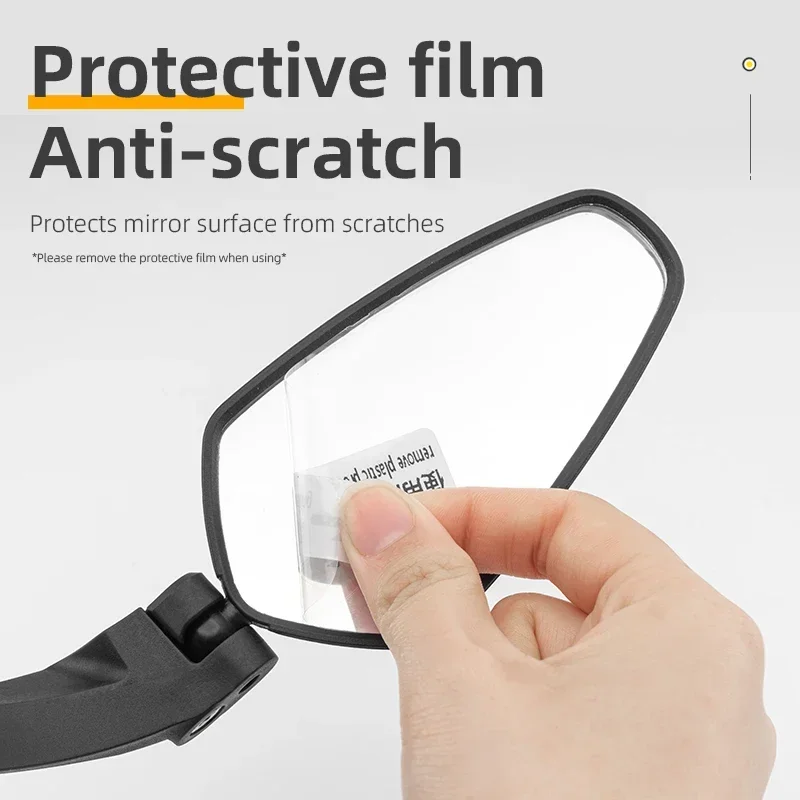 ROCKBROS зеркало заднего вида для велосипеда HD мотоцикл скутер MTB на руль 360° °