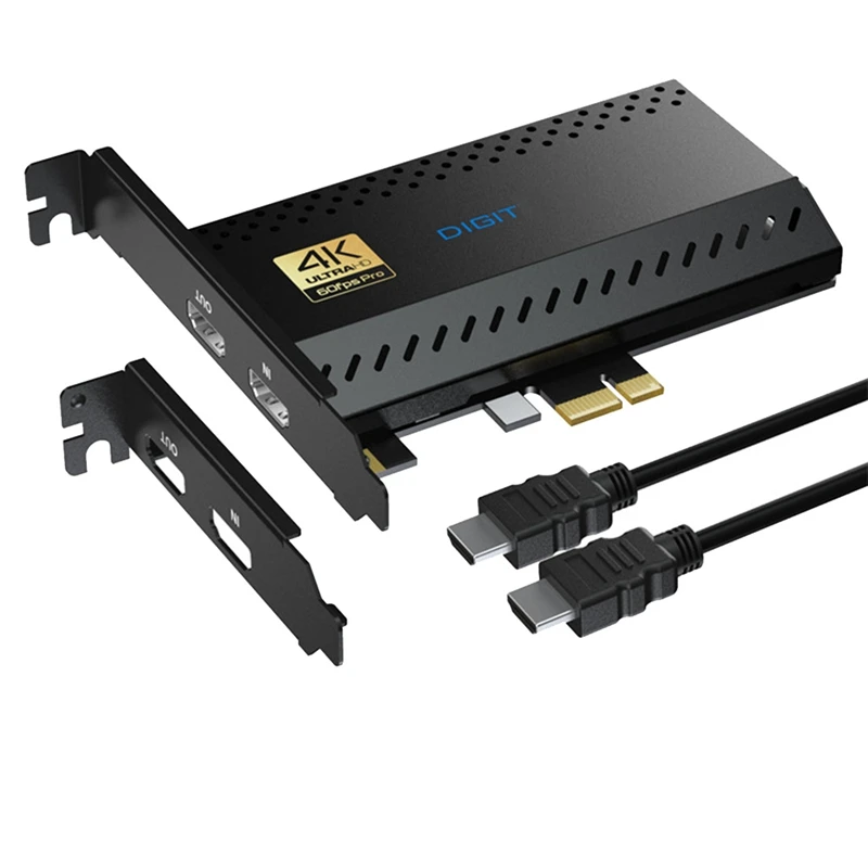 Профессиональная карта видеозахвата 4K захвата PCI-E для Switch/PS5//OBS/камеры прямая