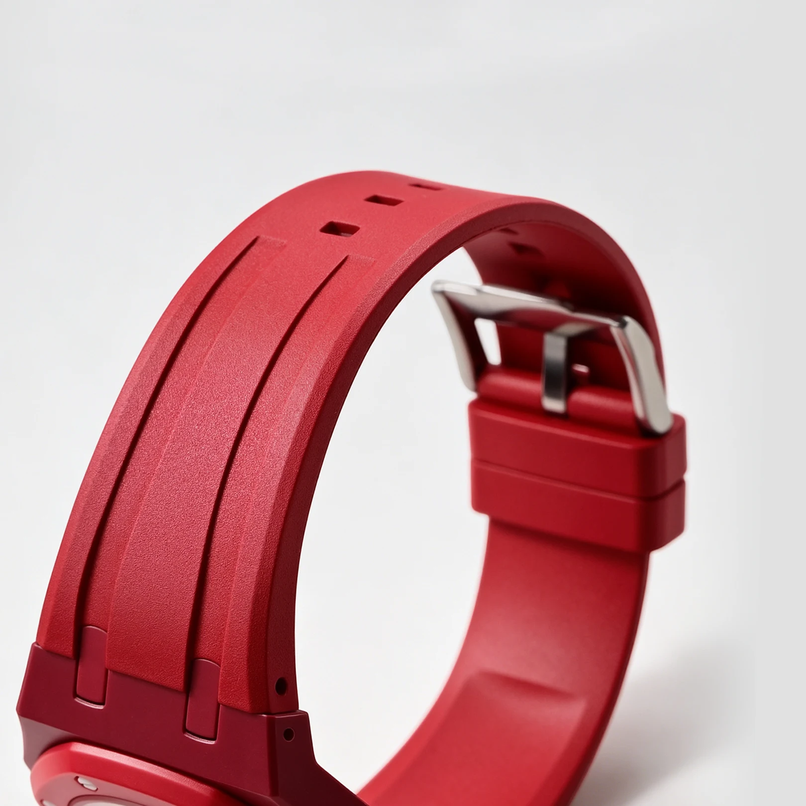 Фото Для Audemars Piguet AP X Swatch Royal POP: ремешок для часов из FKM, защитный биокерамический корпус, безель и сменный браслет №5
