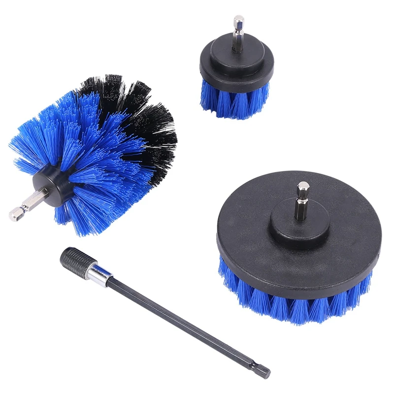 

Щетка для дрели, мощная щетка для чистки, набор удлиненных длинных насадок