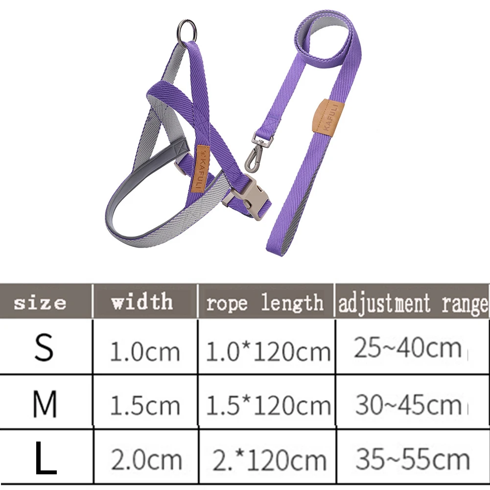 Маленький поводок и для собак Регулируемый мягкий нейлоновый домашних животных