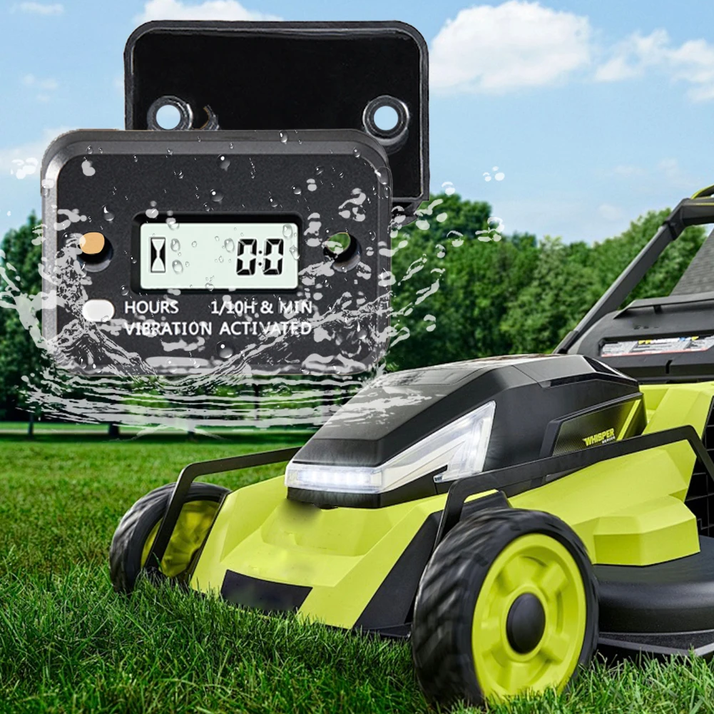 ЖК-дисплей цифровой вибротахометр водонепроницаемый датчик двигателя