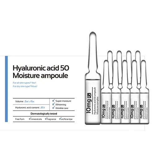 Hyaluronic acid 50 Moisture (увлажняющая с гиал-ой кис-ой) 1 ампула 2 мл. |