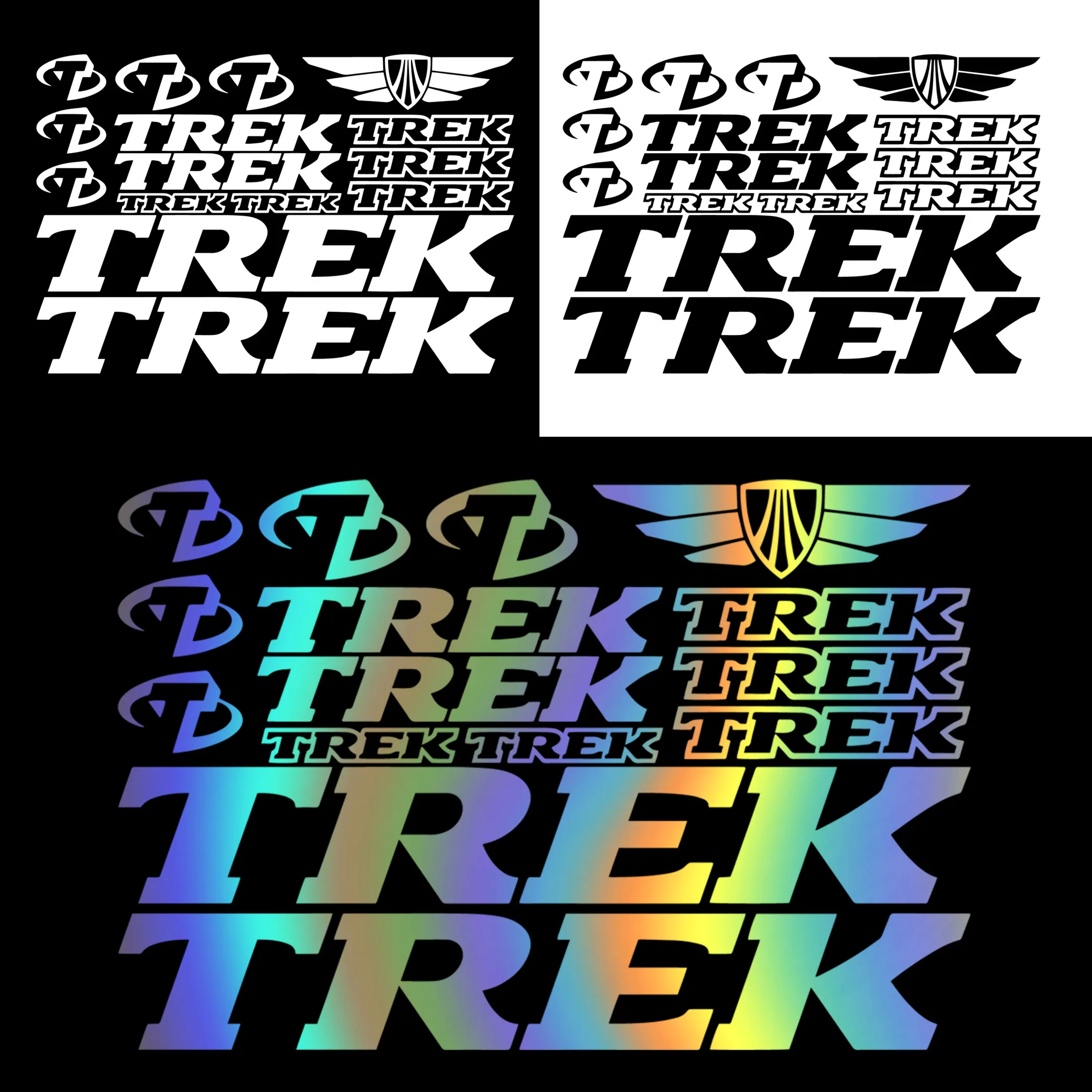 

Interesting Trek Auto Sticker for Truck Window Bumper Suv Door Laptop Kayak Vinyl Decal 43cm X 28cm