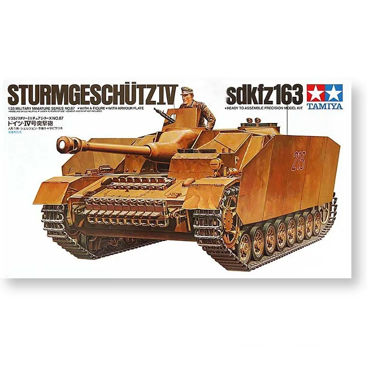 

Tamiya 35087 1/35 scale SturmgeschutzIV Sd.Kfz.163.