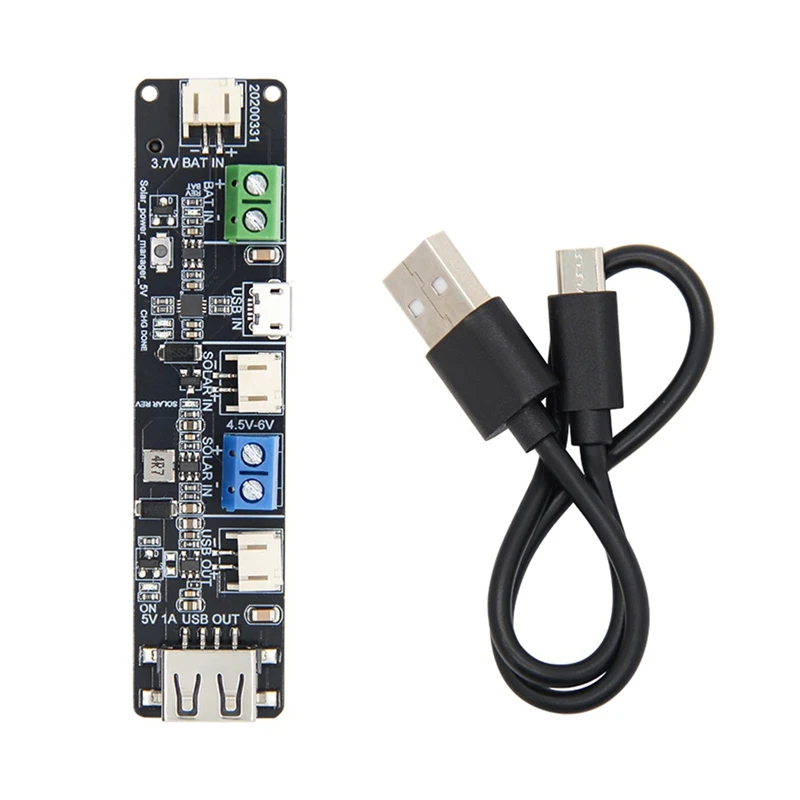 Держатель батареи T-BAT CN3065 чип питания солнечная зарядка можно использовать с