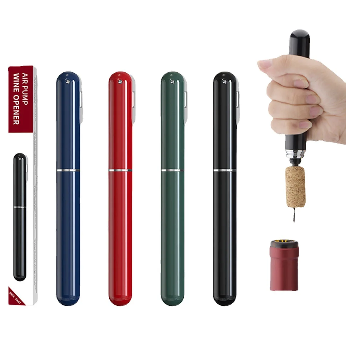 Ручная открывалка для красного вина креативная ручка 2 в 1 европейском и