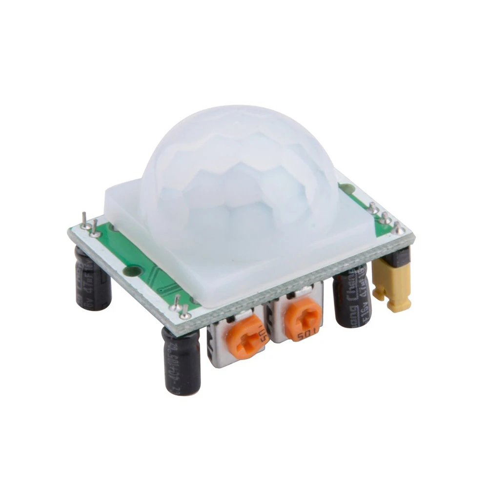 

5PCS HC-SR501 Body Human Sensor Module Adjust IR Pyroelectric Infrared PIR Motion Sensor Detector Module For Arduino