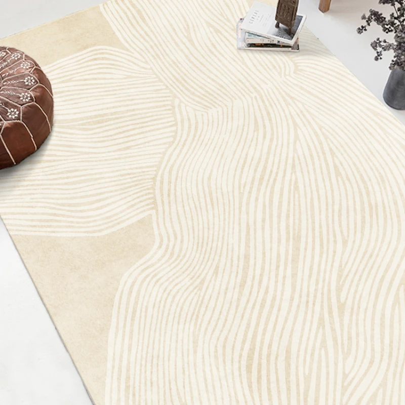 modern french art abstract carpet simple bedroom living room home large area decoration rug cloakroom girl room pink floor mat free global shipping