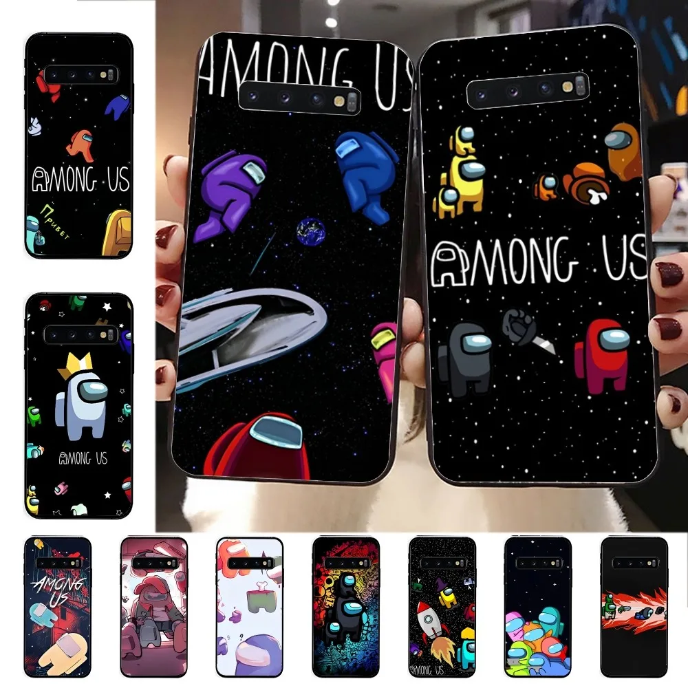 

A-Among-U-Us Game Phone Case For Samsung S 9 10 20 21 22 23 30 23plus lite Ultra FE S10lite Fundas