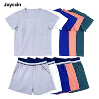 joyccin stranger things kids leisure suit summer basic pajamas toddler boy baby casual unisex clothing sets 12 year old girls