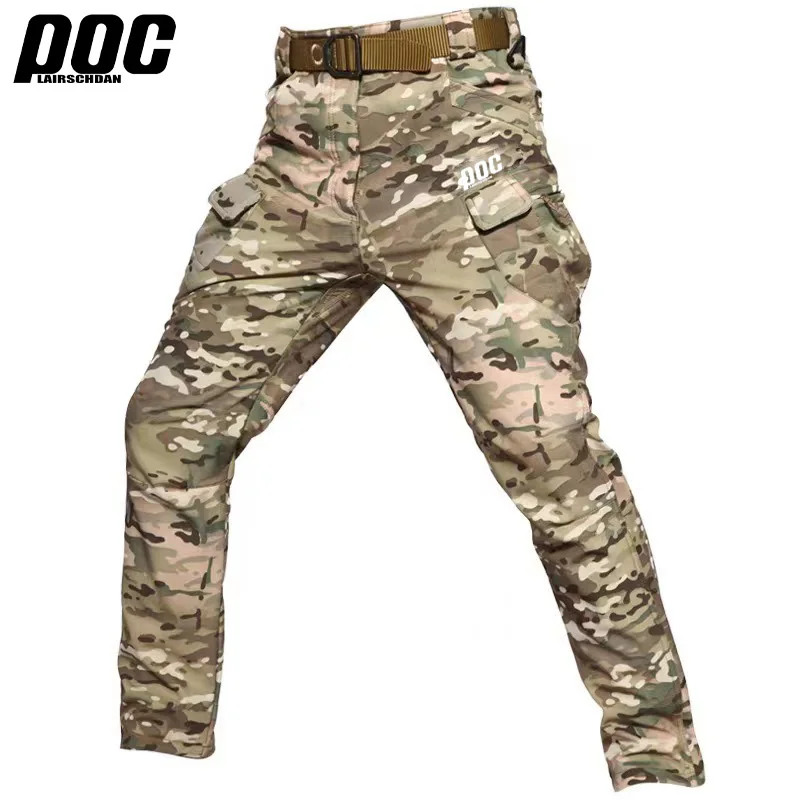 LairschDan POC Тактические брюки мужские новые эластичные тканевые городские для