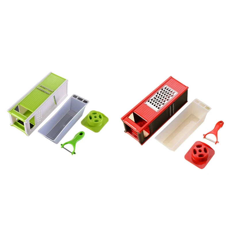 

Устройство резки овощей и фруктов ручной слайсер для картофеля лезвие из нержавеющей стали, терка для лука, слайсер, кухонные приспособлени...