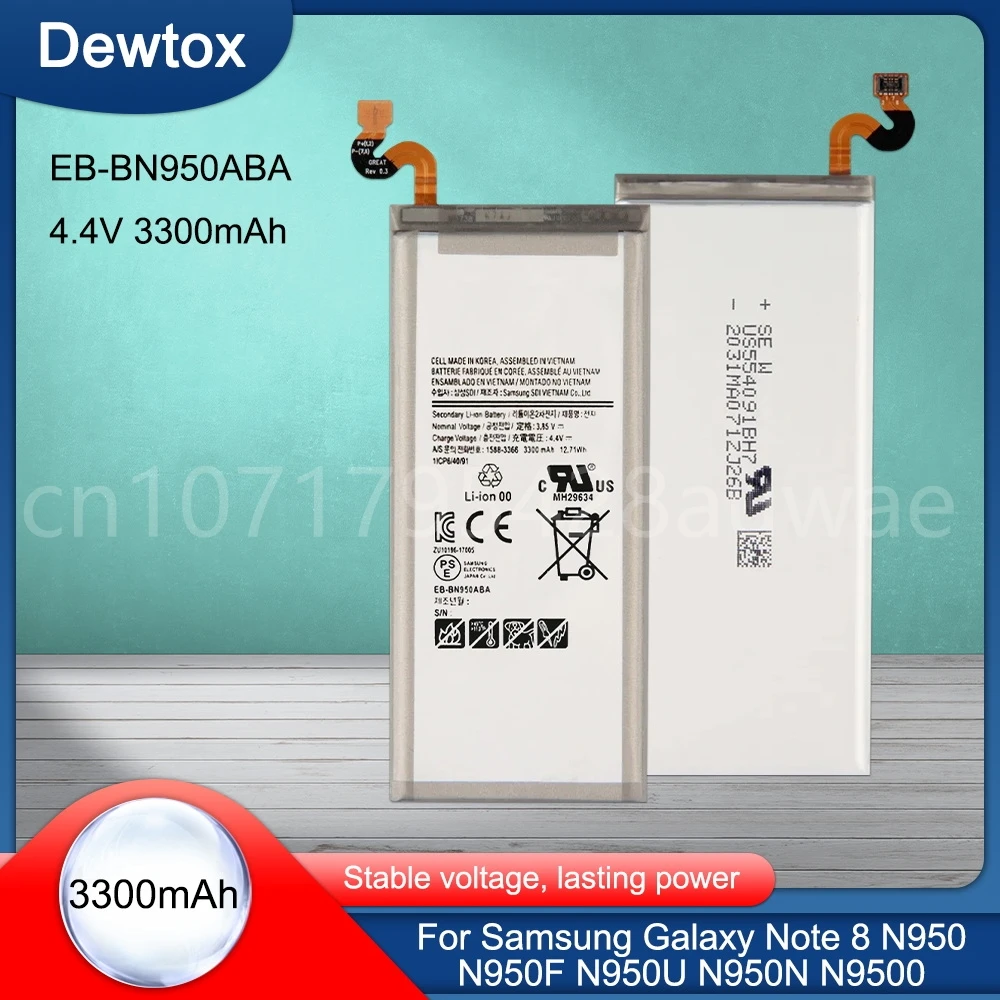 Оригинальная сменная батарея для Samsung GALAXY S8 G9508 G9500 G950U SM-G9508 Project EB-BG950ABA