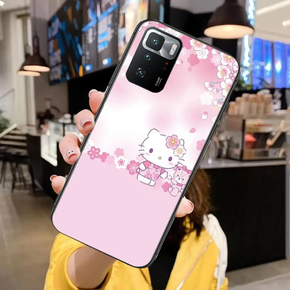 Чехол для телефона Kuromi Hello Kitty цвет черный 5А 5 6 7pro 7 8 8pro 8t 9 pro max 9s 9t 10 10pro |