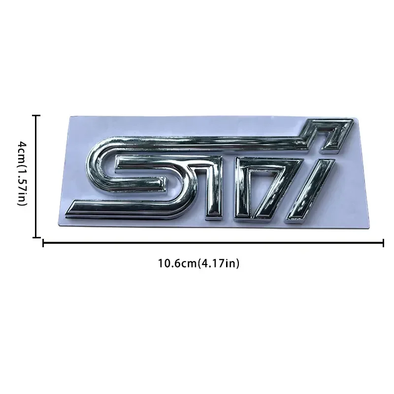 

Металлическая Эмблема багажника автомобиля, наклейка на весь корпус, боковой значок, наклейка для Subaru STI WRX Forester Outback Legacy, внешние аксессуары