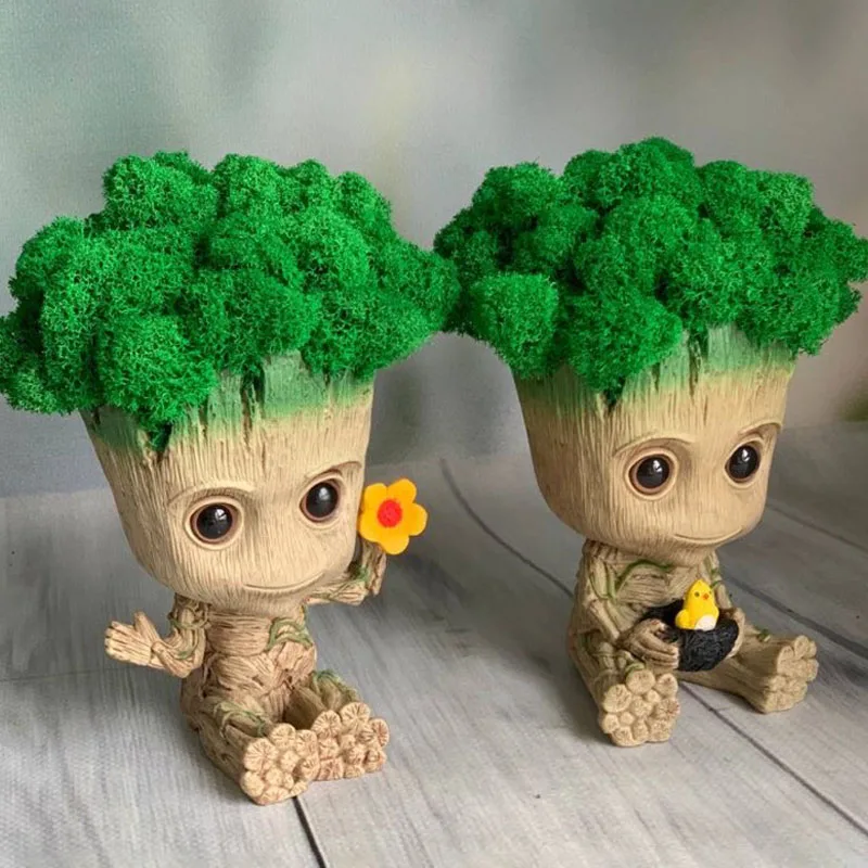 Пластиковый горшок для цветов