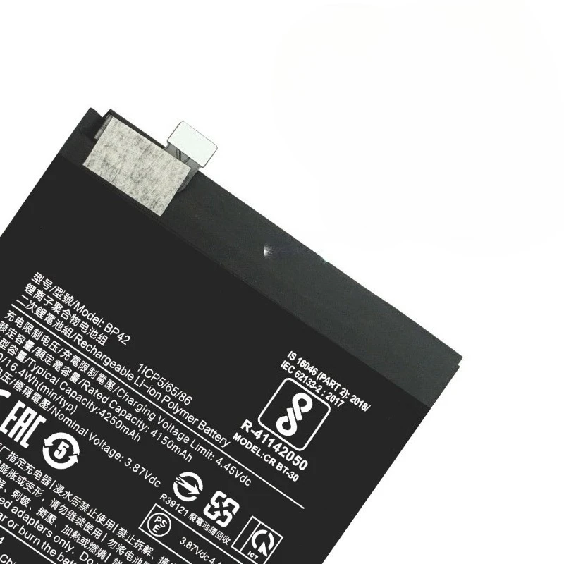 Фото Аккумулятор BP42 для Xiaomi Redmi Mi 11 Lite, 0 циклов зарядки, высокое качество, высокая емкость, сменный аккумулятор класса A с инструментами для замены №4