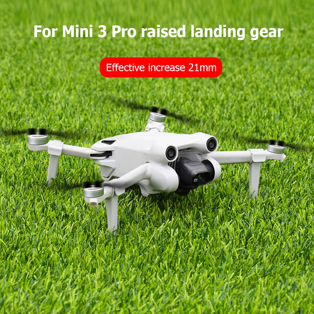 

4pcs Foldable Landing Gear for DJI Mini 3 Pro Drone Height Extender Disassembly-free Stand Gimbal Guard Drone Mini 3 Accessories