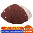 15 шт., самоклеящиеся абразивные диски с 6 отверстиями, 140 х98 мм