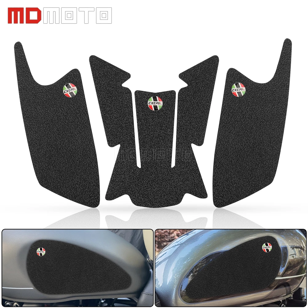

Motorcycle Anti-slip PVC Fuel Tank Pad Stickers Side Gas Knee Grip Traction Protector Decor Fits For Honda CB400X 2021 CB 400X