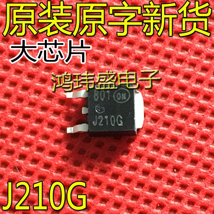 

20 шт. Оригинальный Новый MJD210T4G J210G J210 PNP 5A 40V MOS транзистор TO-252