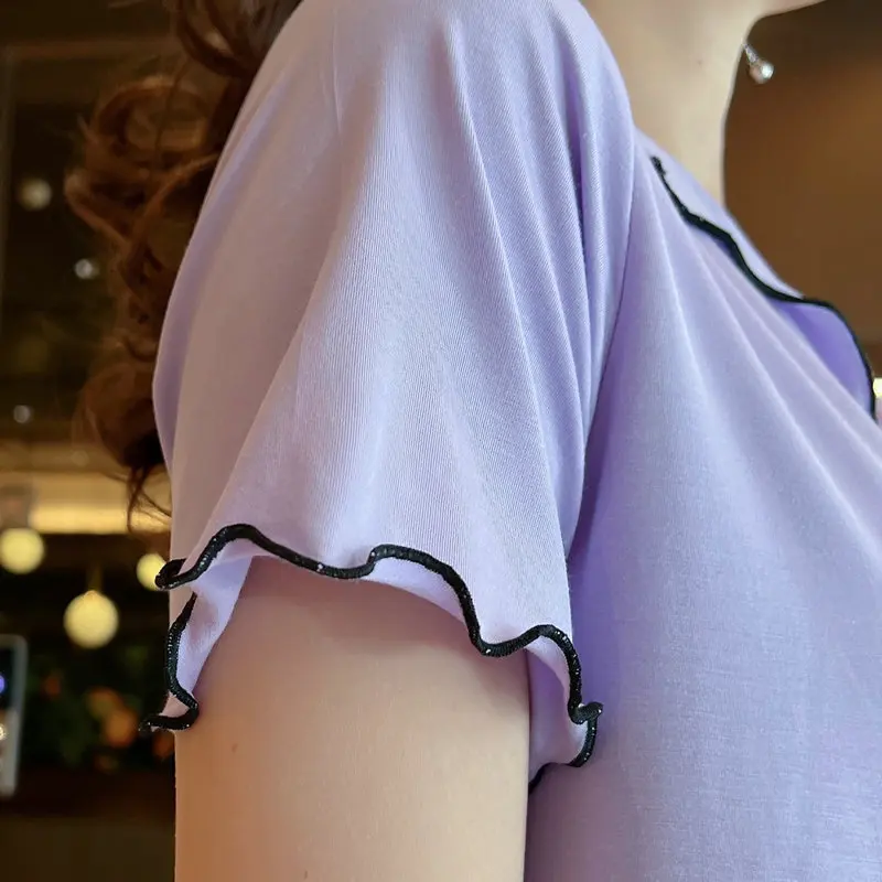 Pajamas Set Sexy Sleepwear For Women Pink Elastic Pyjama Women's Modal Cool Summer 2022 Fashion Home Multicolor Clothes Big Size