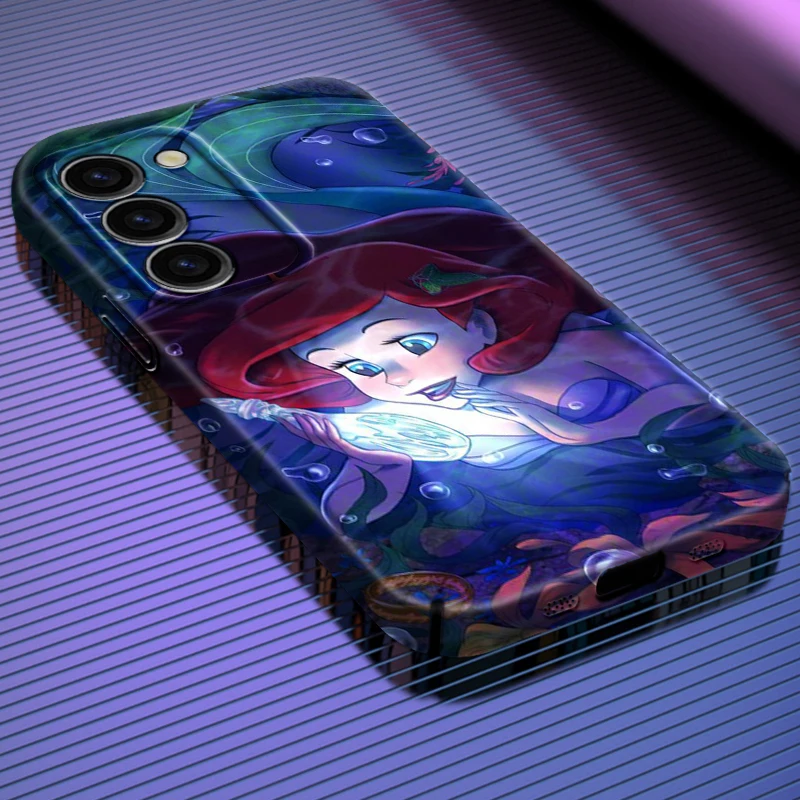 

Disney The Little Mermaid Art Film Phone Case For Samsung A73 A54 A53 A34 A32 A23 A22 A21 A14 A13 A12 A04 5G Feilin Hard Cover