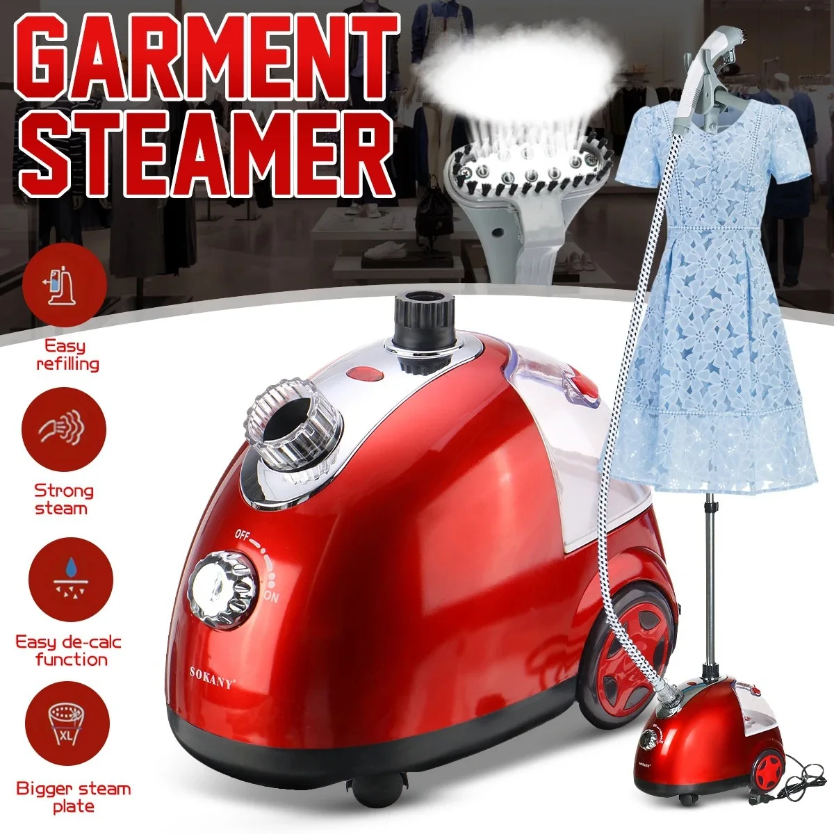 Steam one garment steamer фото 19