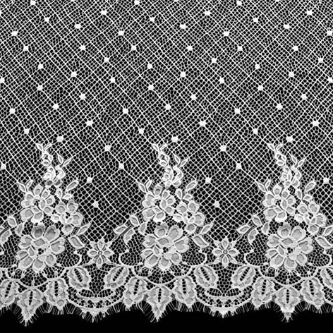 

2022 NEW Arrival Eyelashes French Lace Fabric Thick Quality Soft Dress Material 1 Piece=1.5x3 Meters