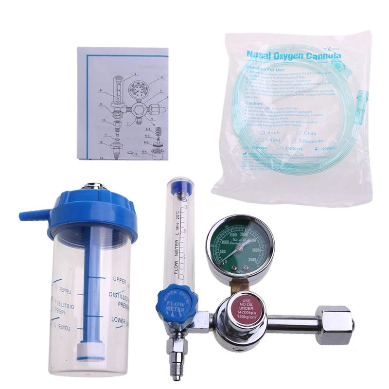 

Buoy Type Inhalator Pressure Gauge Gas Regulator Flow Meter Absorber Hospital