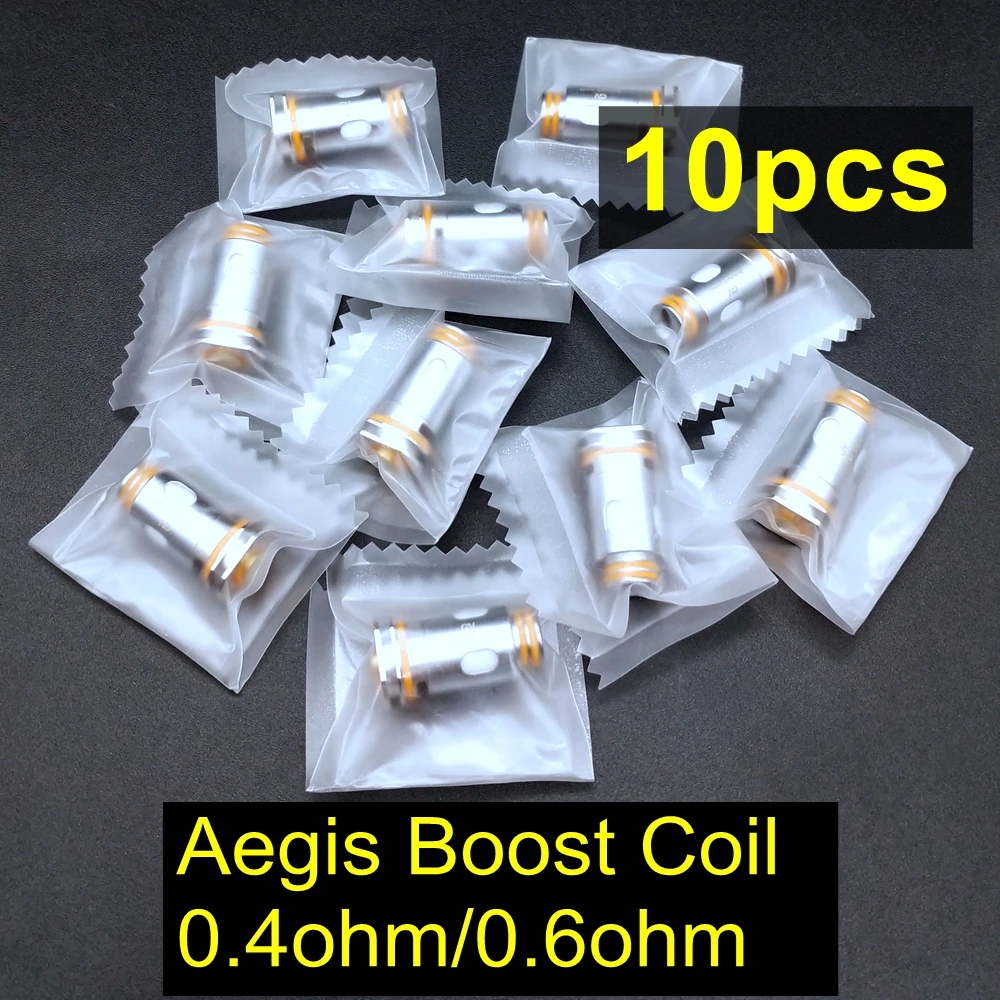 

10pcs/Pack Hong Vape B Coil For Geekvape B Series Aegis Boost Plus Pod Coil 0.4ohm 0.6ohm H45 Zeus Nano 2 Atomizer Tank