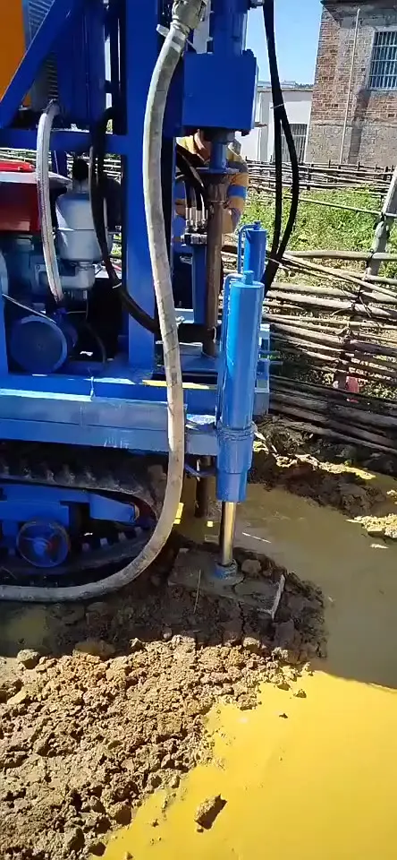 Мобильная бурильная установка для колодцев - 92 фото