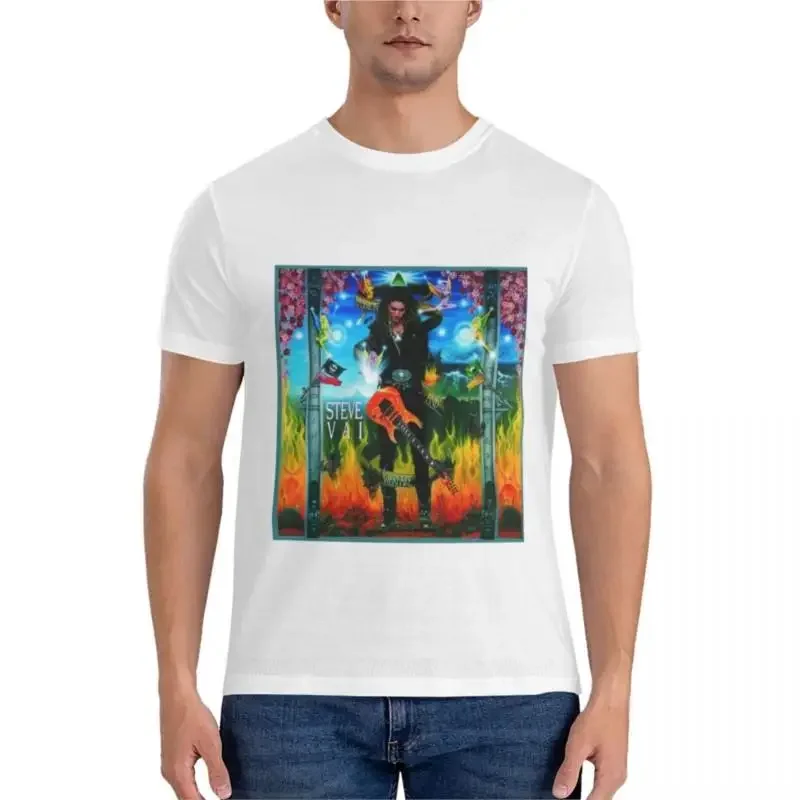 Стив Вай-страсть и война Классическая футболка женская летние топы винтажные