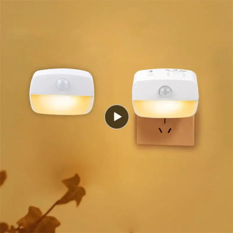

Wall Lamp Led Pir Motion Sensor Smart Motion Sensor Eu Plug Eye Protection Night Light Portable Light Night Lamp Led Night Light