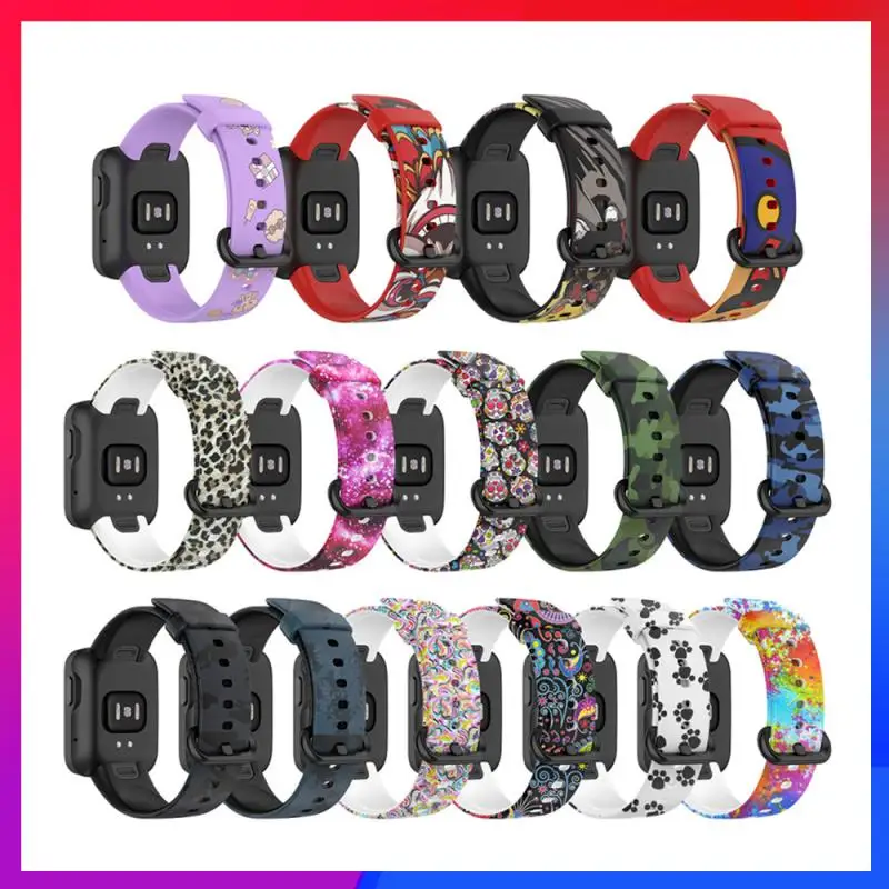 

Силиконовый ремешок для Redmi Watch, спортивный сменный ремешок с водяным узором, браслет для Xiaomi Mi Watch Lite, ремешок для часов