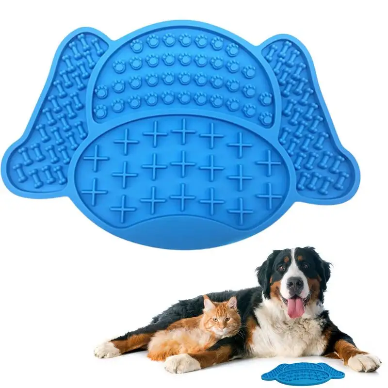 

Dog Licking Mat Slow Feeder Mat For Dogs Dog Food Mat With Strong Suction Cups For Easy Grooming And Slow Feeding Dog Puzzle Toy