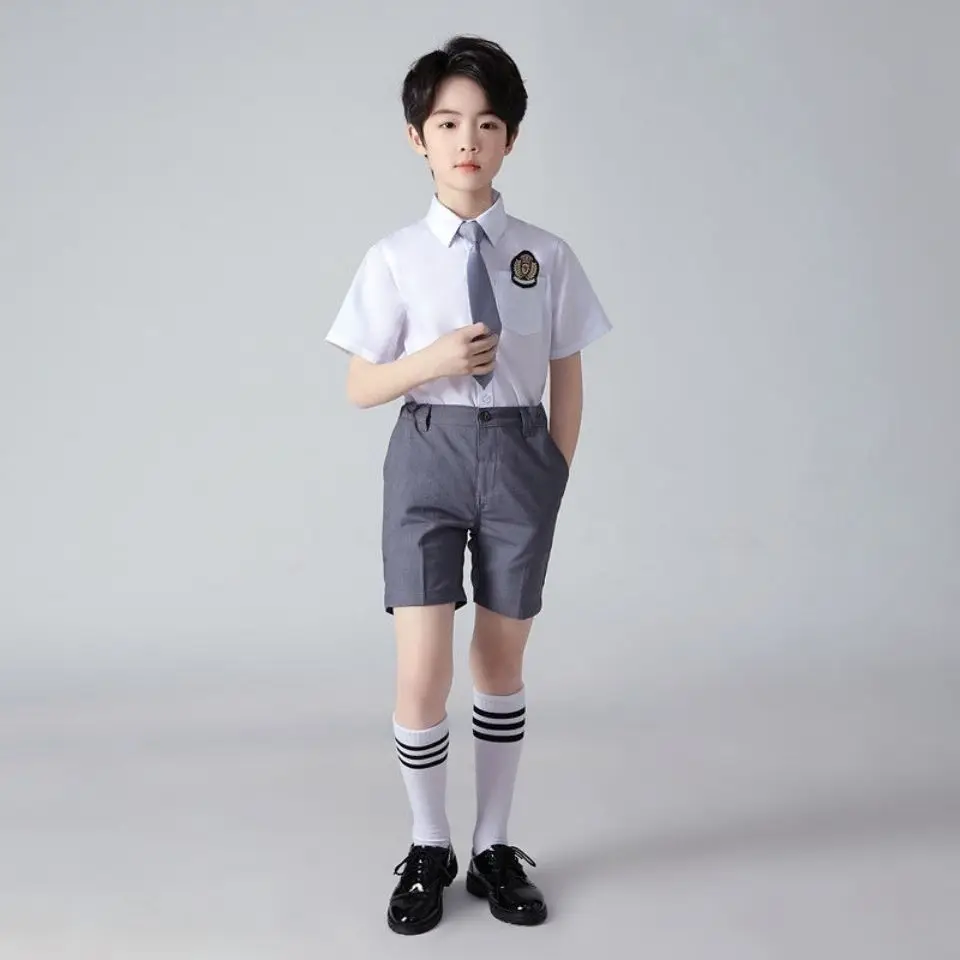 Детская униформа для мальчиков и девочек Корейская японская академическая