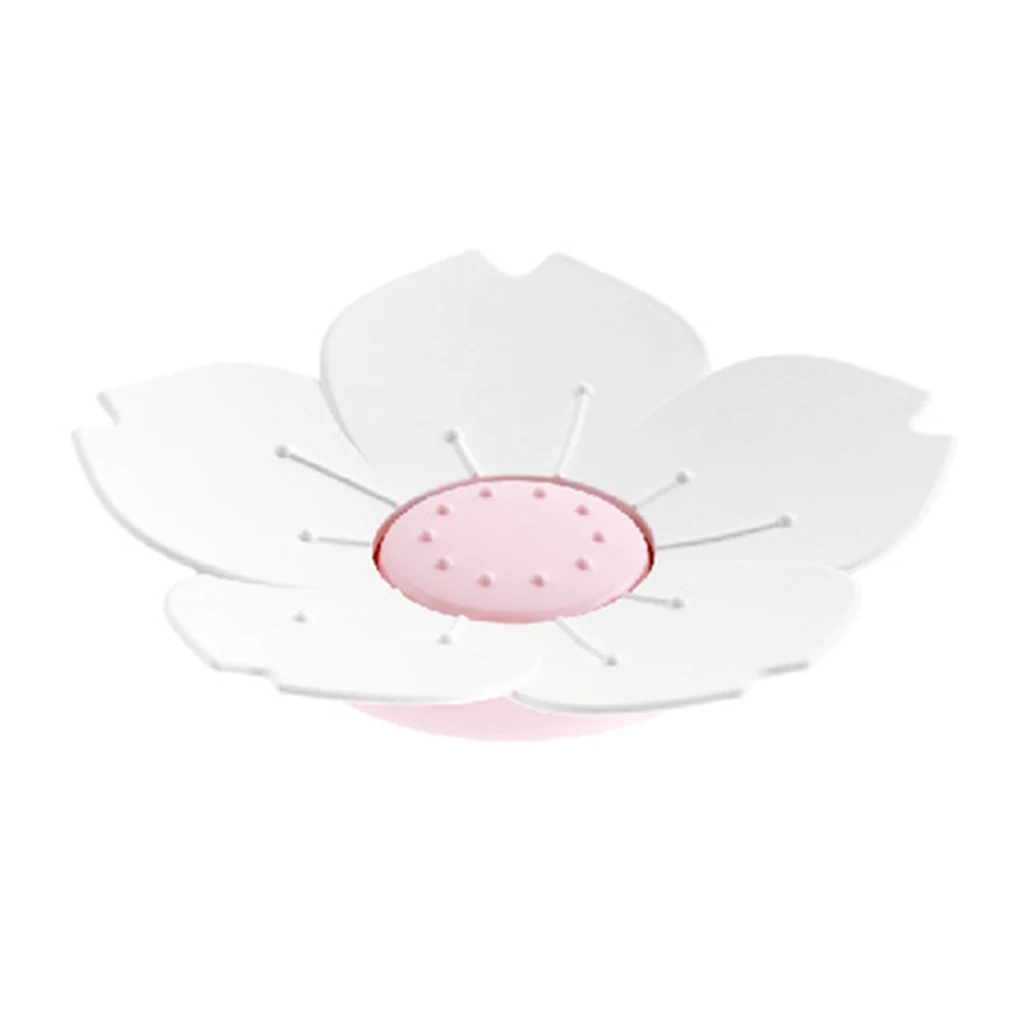 

Draining Cherry Blossom Soap Dish Soap Box Plate Flower Cherry Blossom Soap Plastic Box Holder