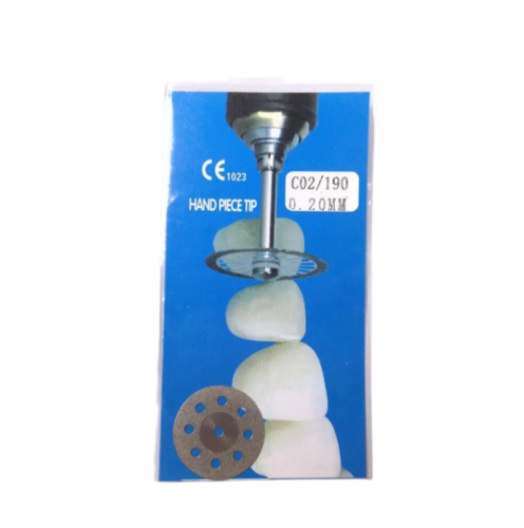 Стоматологический Алмазный диск для резки зубов из фарфора шлифовальный C02 19 мм 30