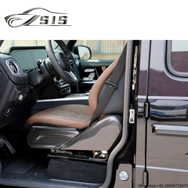 Чехол на сиденье G class W464 G63 G500 G550 W463a 2018-2022 года сухая задняя крышка сиденья из